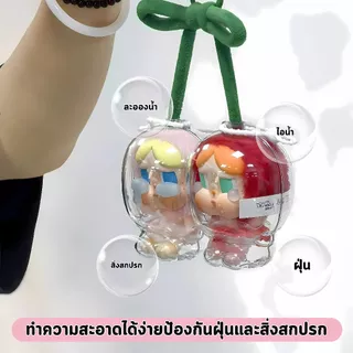 【พร้อมส่งจากไทย】เคสอะคริลิคใส สำหรับใส่Crybaby Crying Again Series เคสพวงกุญแจ เคสป้องกัน cry baby V2