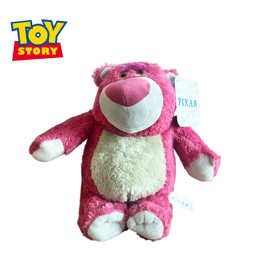 ตุ๊กตา หมีล็อตโซ่ ของแท้ / Lotso Bear Toy story 7-8 นิ้ว