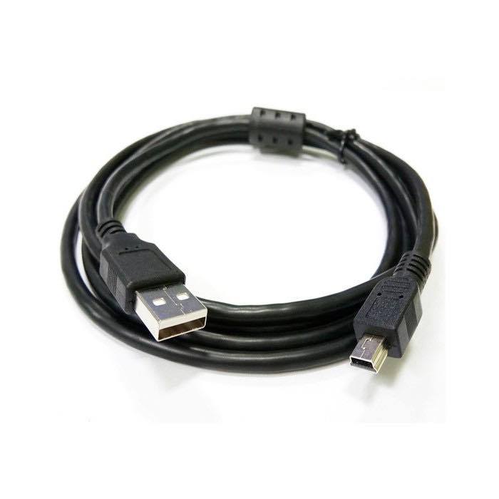 สาย USB 5Pin USB 2.0 A Male To MINI B 5Pin Male USB 2.0 to Mini USB 5Pin Cable (80cm,1.5,3M,5M,10M) 