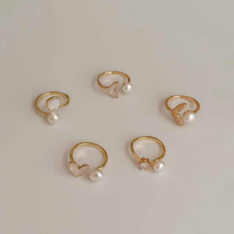 shellandgold - รวมแหวนมุกน้ำจืดแท้