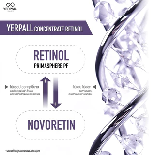 เซรั่มเรตินอล Intensive Concentrate 15 ml | ลดเลือนริ้วรอย ฟื้นฟูเซลล์ผิว Yerpall ของแท้ Official