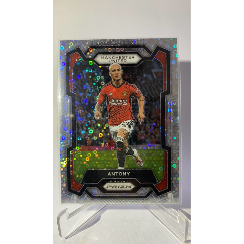 การ์ดนักฟุตบอล MANCHESTER UNITED, Antony, McTominay, Diallo, Dalot, Shaw, PANINI PRIZM 2023