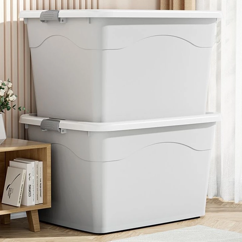 Living กล่องพลาสติก 25L/60L/200L/400L ฝาสไลด์