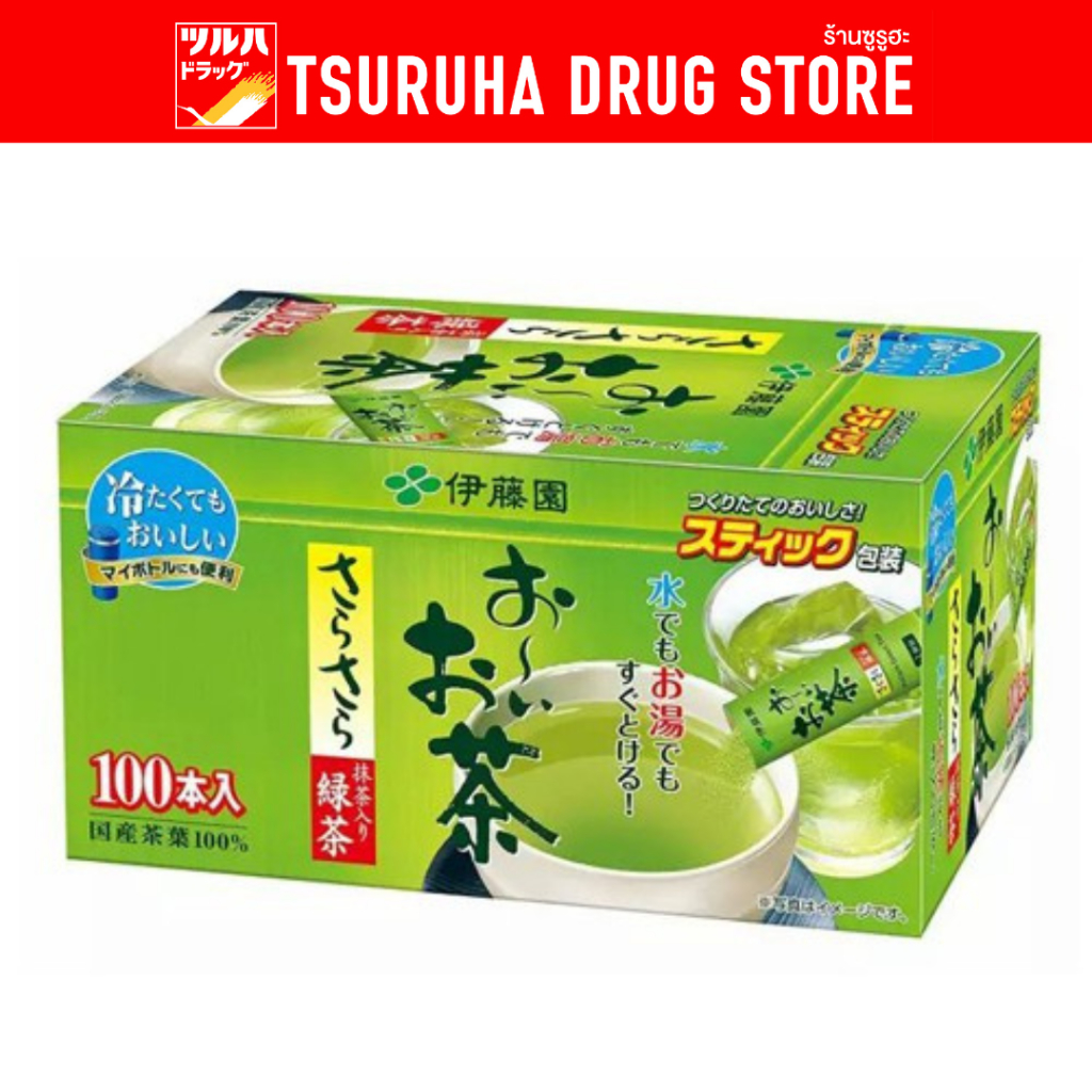 อิโต เอ็น โออิโอฉะ ซาราซารา เรียวคุฉะ 100ซอง / Ito en Oi ocha SARASARA RYOKUCHA 100 P