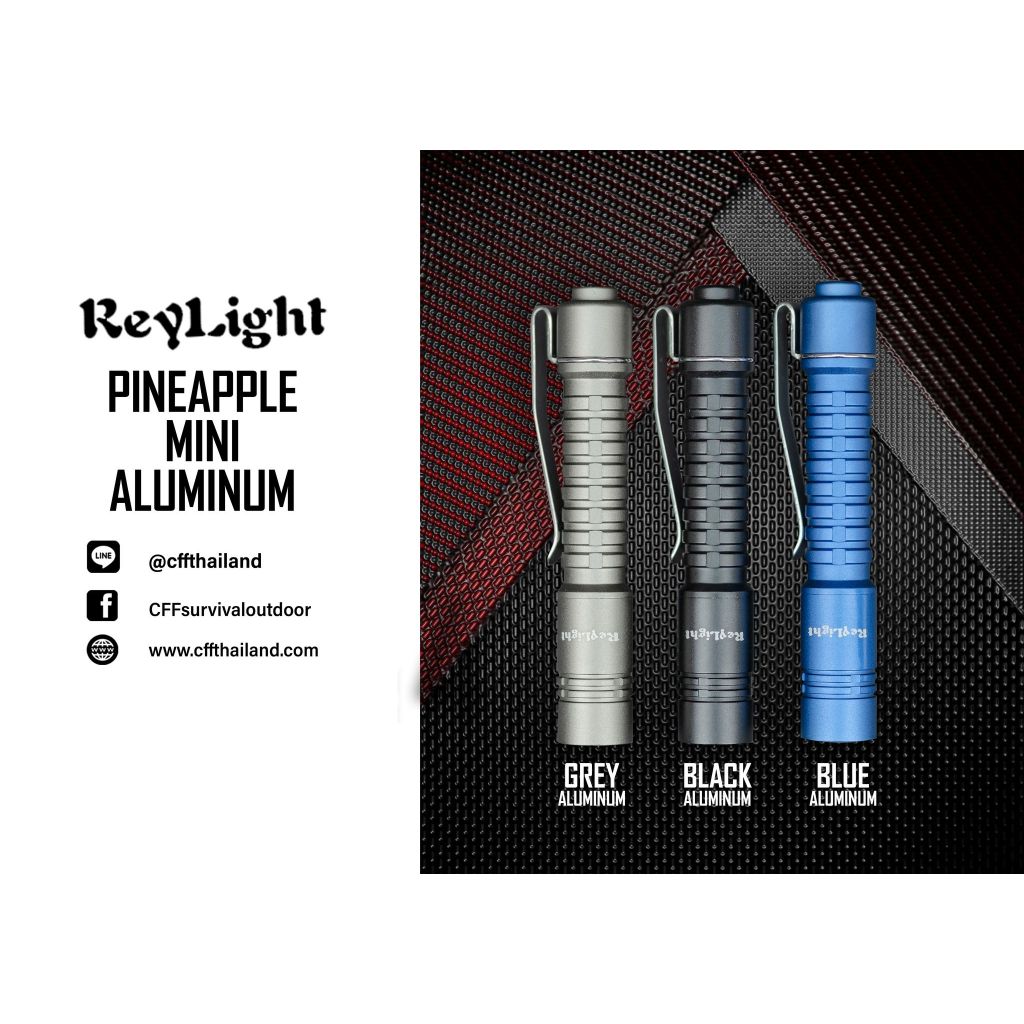 ReyLight Pineapple Mini Aluminum
