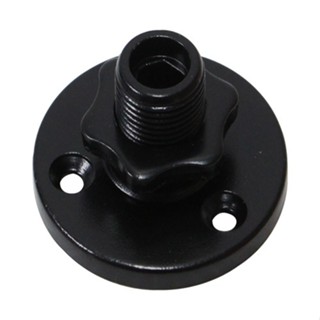 NPE แป้นยึดไมโครโฟนแบบยึดนอตสีดำ E340-D Pack