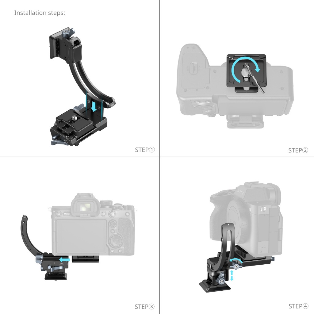 SmallRig-4349 Horizontal-to-Vertical Mount Plate Kit for Mirrorless Cameras