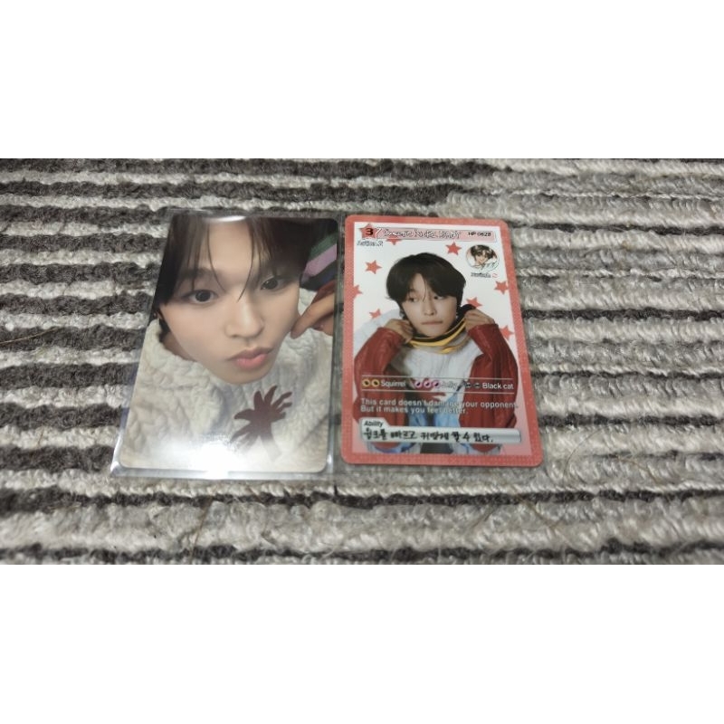 NCT wish login photocard riku set เทา