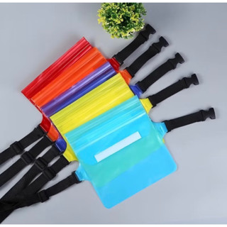 25฿ พร้อมส่ง กระเป๋าคาดอก ซองกันน้ำ สายปรับได้