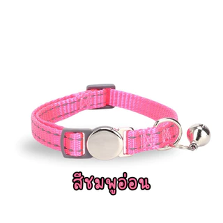 pawlux pets ปลอกคอนิรภัย กำหนดชื่อได้ สแตนเลสแท้ไม่เป็นสนิม แกะสลักฟรี พร้อมกระดิ่ง ร้านไทยส่งไว