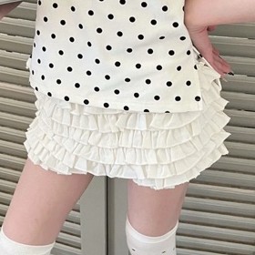 (New in pack) Cintage♡ CT2072 กระโปรงกางเกงruffles3018 🫧 Siz…