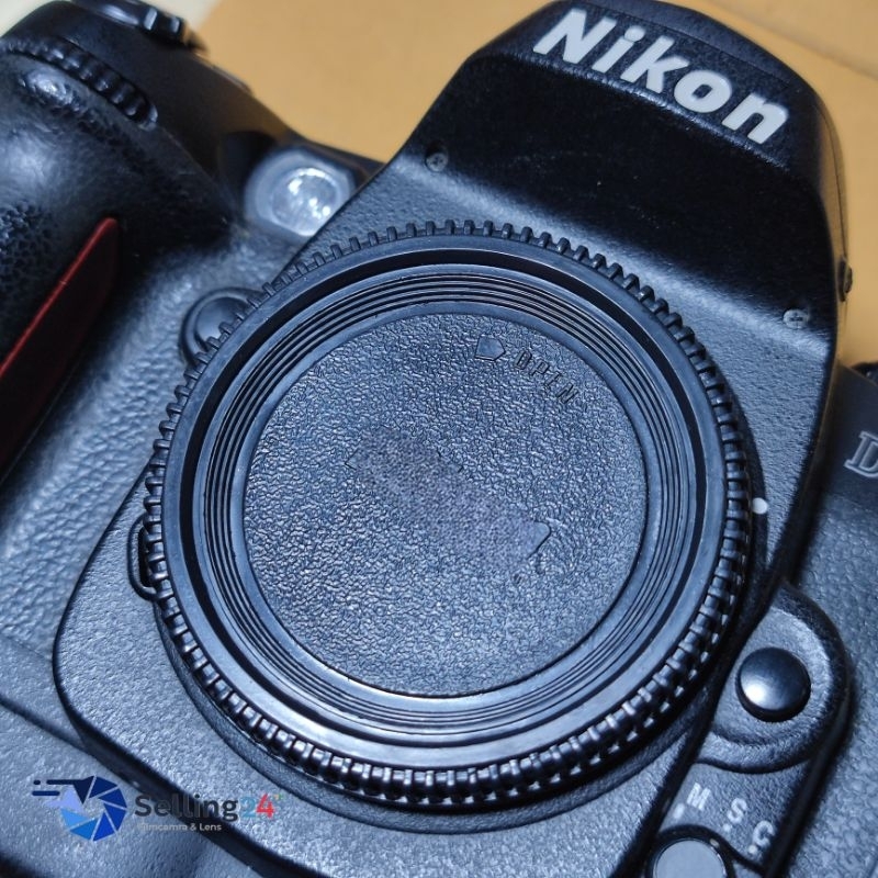 ฝาปิดบอดี้กล้อง Nikon Body Cap for Nikon F AF-S AI Non-AI เทียบขนาด