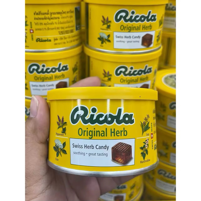 ลูกอมสมุนไพร Ricola มีให้เลือก 2 ขนาด 100 กรัม และ 250 กรัม ล็อตใหม่❣️