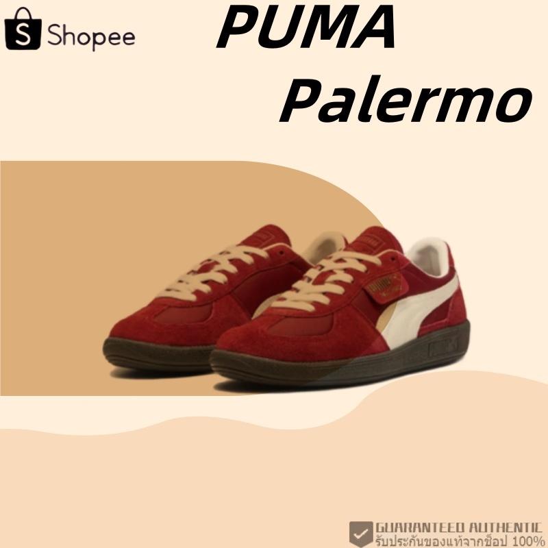 🔥พรีออเดอร์🔥💯 PUMA Palermo OG（402109-03）   รองเท้าผู้ชายและผู้หญิงแท้
