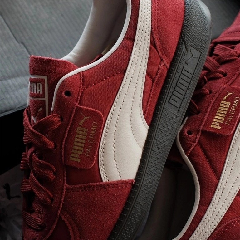 🔥พรีออเดอร์🔥💯 PUMA Palermo OG（402109-03）   รองเท้าผู้ชายและผู้หญิงแท้