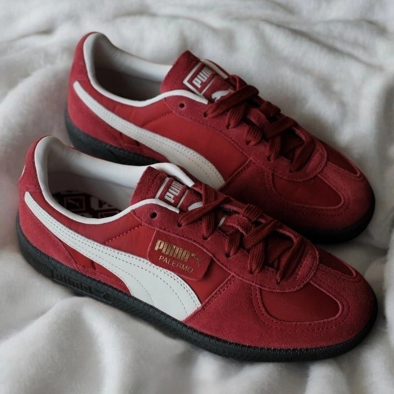 🔥พรีออเดอร์🔥💯 PUMA Palermo OG（402109-03）   รองเท้าผู้ชายและผู้หญิงแท้