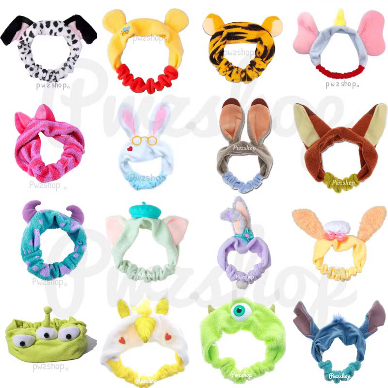 พร้อมส่ง 💓 ที่คาดผมผ้า ผ้าคาดผม Disney Dumbo Pooh Toy Story  Lotso Duffy Shelliemay Stellalou Gelatoni 101 Dalmatians
