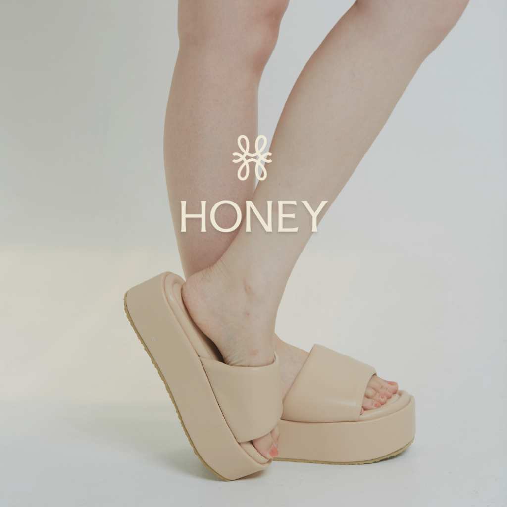 MiniB "HONEY" #mnb115 - รองเท้าส้นตึกหนานุ่มน้ำหนักเบา เสริมที่รองรับฝ่าเท้า