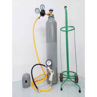 ชุดเติมลมไนโตรครบชุด+รถเข็น ถังขนาด 1.5 คิว พร้อมอุปกรณ์ พร้…