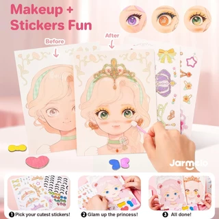 Jarmelo (Joan Miro) เซตสมุดกิจกรรมแบบพกพา Princess Glam Magic Kit