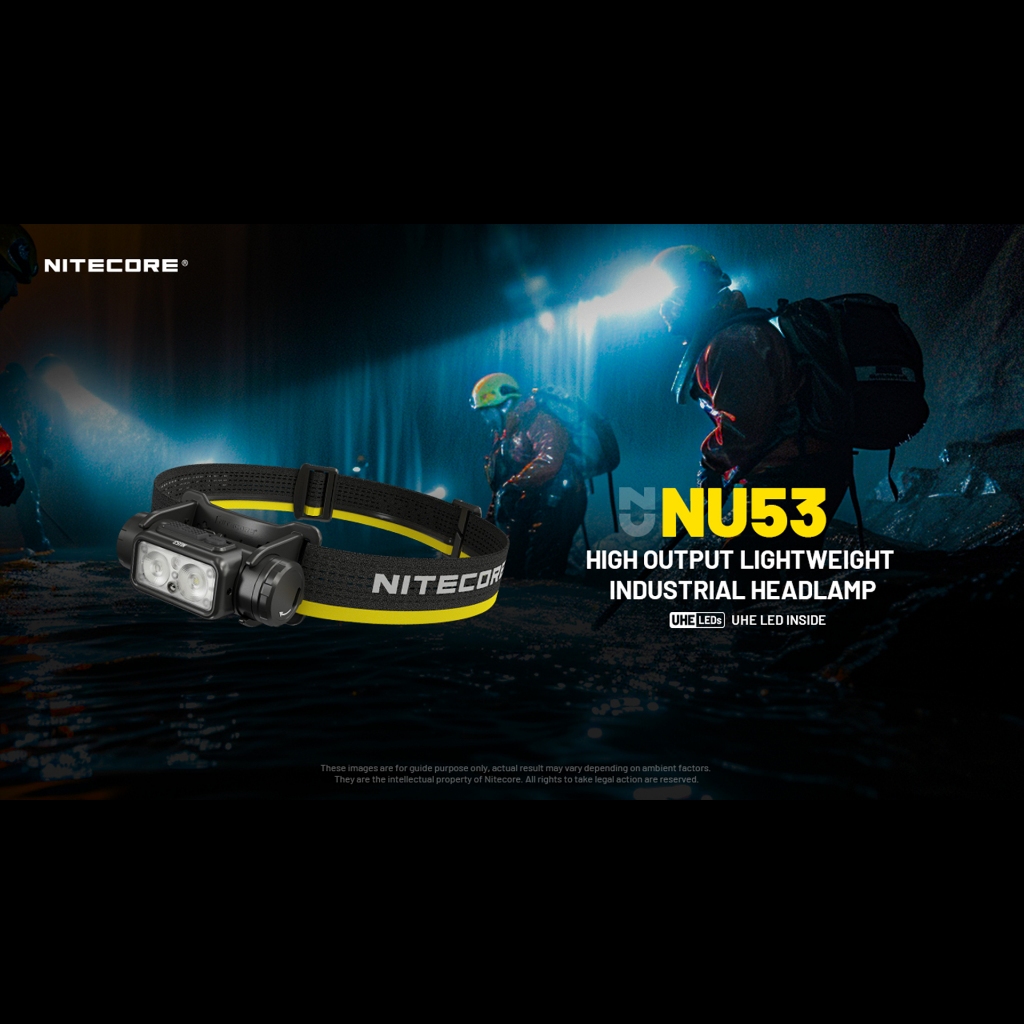 ไฟฉายคาดหัว Nitecore NU53 แบรนด์ NU53