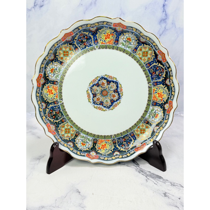 จานเซรามิก ขนาด 23x2.5cm. SOMENISHIKIRANMAN (Pluto1: 333)