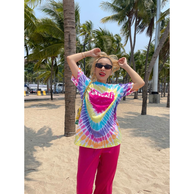 TGT | tie dye tee 🩵💛🩷✨ - รูปที่ 5