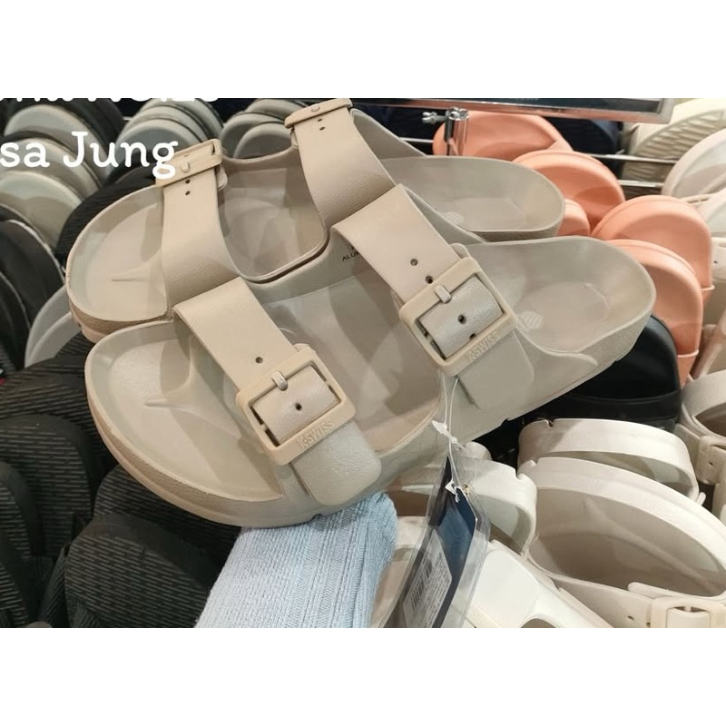 *ลุยน้ำได้ น้ำหนักเบา ไม่บาดเท้า Size.40,41,42,43 [ลิขสิทธิ์แท้จากชอป](ราคาป้าย 690) รองเท้าแตะผู้ชาย K-SWISS Comfy V2
