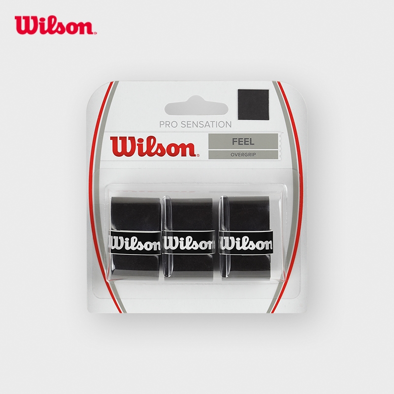 Wilson Pro Overgrip Sensation 3 Pack WRZ4010BK Official Store