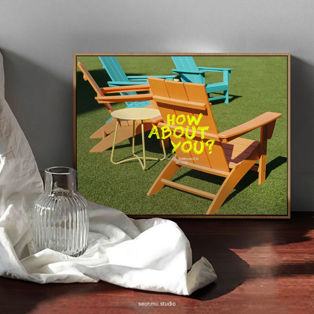 โปสเตอร์ แต่งห้อง หมึกกันน้ำ สีสดคมชัด (PA02)