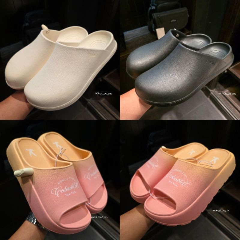 🛍 รองเท้าแตะแบบสวม CC DOUBLE O CCOO ผู้หญิง คอลใหม่ล่าสุด ของแท้💯% จัดส่งพร้อมถุงShop