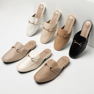พร้อมส่ง-ALIN BRAND คัชชูเปิดส้น วัสดุเกรดพรีเมี่ยม ใส่สบายมากกก *ลลิน