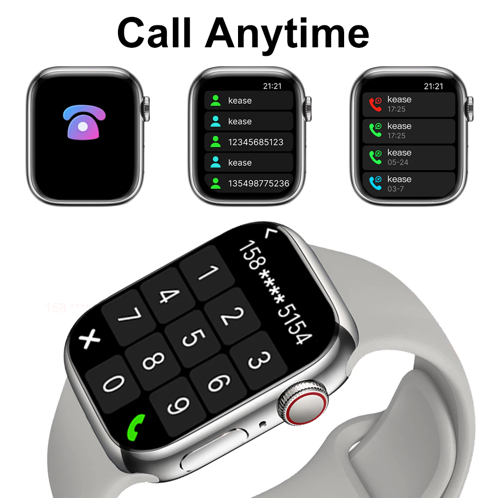 2025 Watch10 ใหม่ S10 Max 47mm Smartwatch bt call 10th 128 MB หน่วยความจําขนาดใหญ่ 2.29 ultra-thin ไร้สายชาร์จ NFC smart - รูปที่ 3