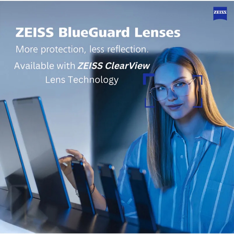 เลนส์ป้องกันแสงสีน้ำเงิน ZEISS BLUE GUARD คุณภาพแท้ 100% จากเยอรมัน🇩🇪