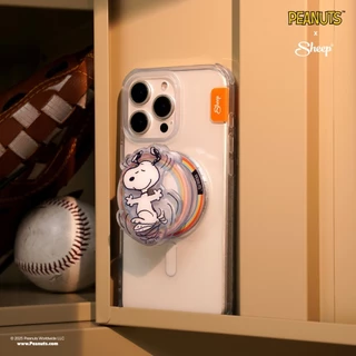 [Griptok MS PEANUTS] PEANUTS x Sheep: Snoopy Collection ที่ติดหลังโทรศัพท์ แบบแม่เหล็ก กริ๊บต็อกสนูปปี้ Peanuts