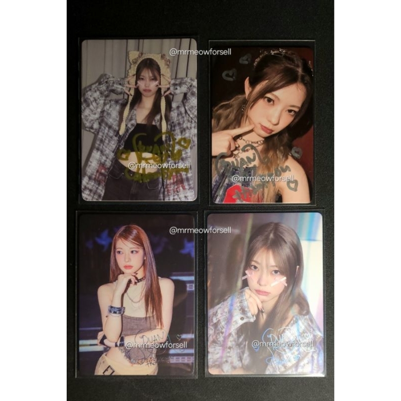 [พร้อมส่ง] การ์ด RUAN รุอัน HIT Signed SSP Gen1es Chuang asia แฟนมีต