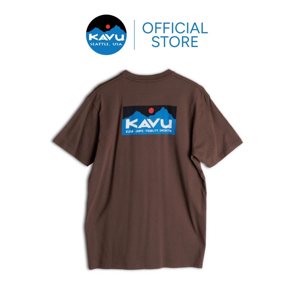 [ New Arrival ] KAVU Klear Above Etch Art T-Shirt เสื้อยืด