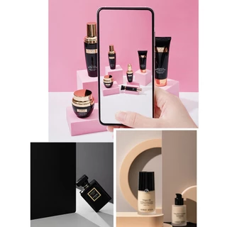 PERDKPAPA ฉากถ่ายรูป PVC ฉากถ่ายรูปสินค้า พื้นหลังถ่ายรูป ฉากถ่ายรูปอาหาร ถ่ายรูปสินค้า ฉากพื้นหลัง พื้นหลังถ่ายรูปสินค้