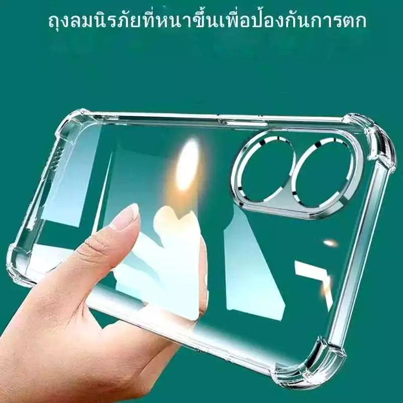 เคสใสกันกระแทกนิ่ม สำหรับ Oppo A60 A18 A38 A78 A58 4G A78 4G A98 A17 A17K Reno8T A60 เคสกันกระแทกชิลิโคนนิ่ม