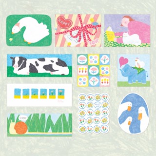 โปสการ์ด I do my blessed ใช้ตกแต่งห้อง เขียนอวยพรวันพิเศษ