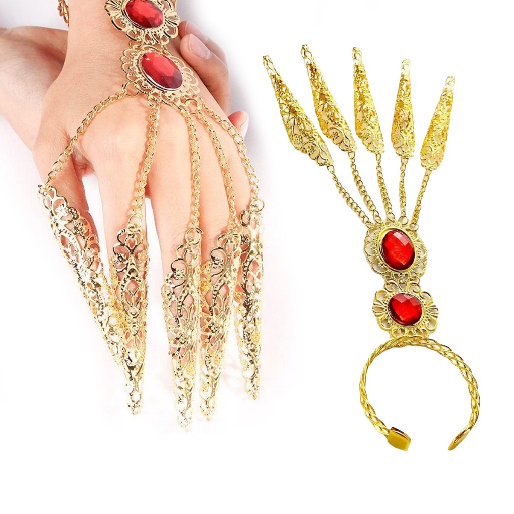 คูปองสุดคุ้ม！ ชุดสร้อยคอเต้นรําท้องสีทอง คัดหัว โซ่อุปกรณ์เต้นรําอินเดีย สร้อยอิสลาม ประดับเพชร แฟชั่นผู้หญิง - รูปที่ 2