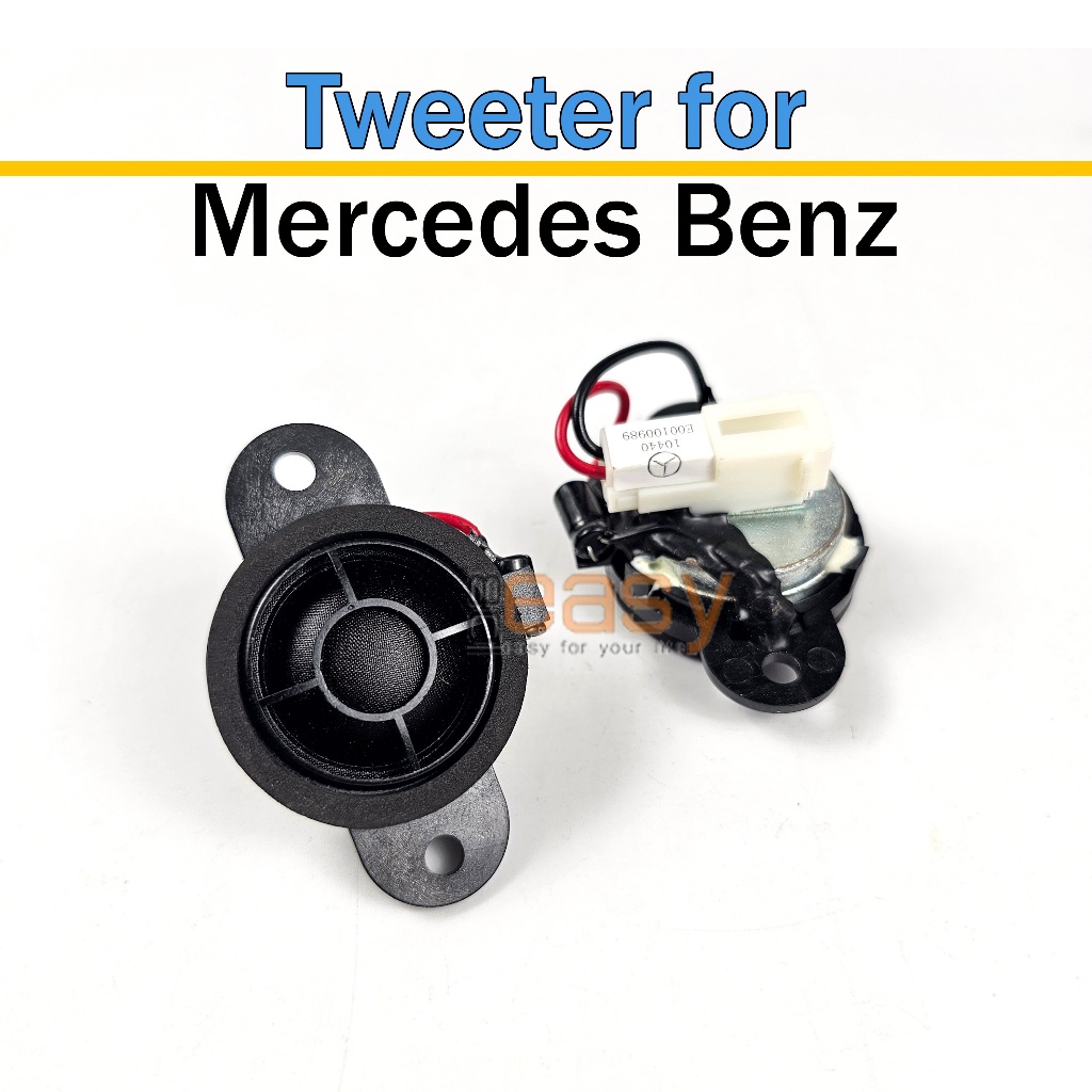 แหลม (1คู่) 1.5" สำหรับ Benz 4 ohm 20W เสียงใสรายละเอียดดี ดอกเป็นพาทสำหรับ Benz นะครับ สำหรับ DIY