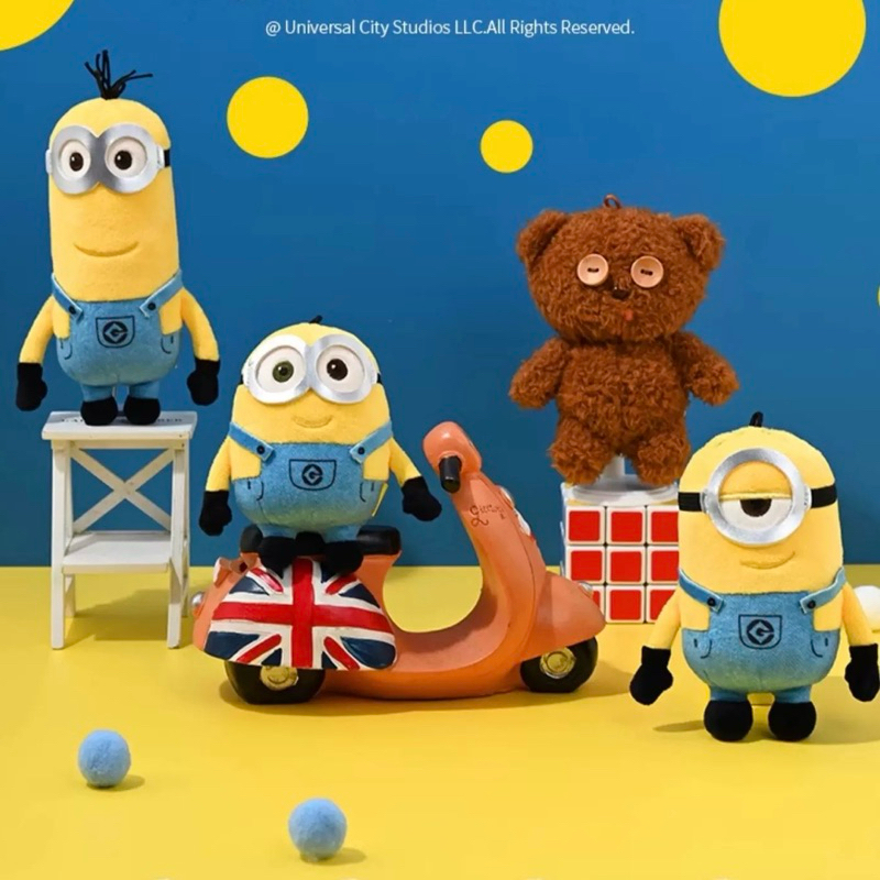 (Pre-order) พวงกุญแจMinions Tim Teddy Bear🧸🍌 พวงกุญแจมินเนี่ยน