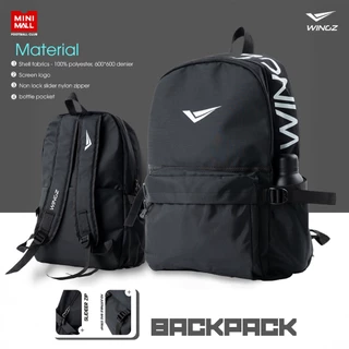 กระเป๋าสะพายหลัง WINGZ กระเป๋านักเรียน BACKPACK น้ำหนักเบา ใส่สัมภาระได้อย่างเต็มที่ WINGZ X MINI MALL