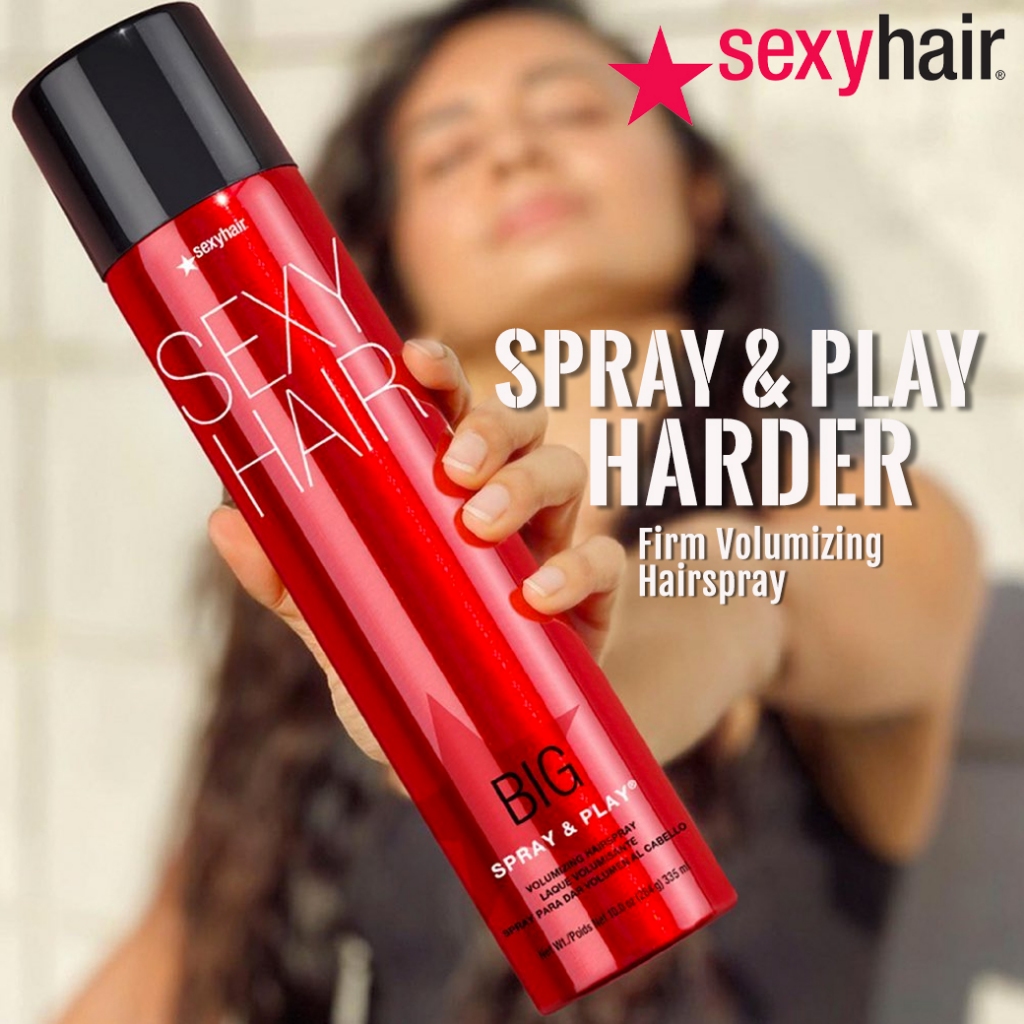 Sexy Hair Big Sexy Hair Spray เซ็กซี่แฮร์ เสเปรย์เซตผม อยู่ทรง และมีเท็กเจอร์ระดับ 9