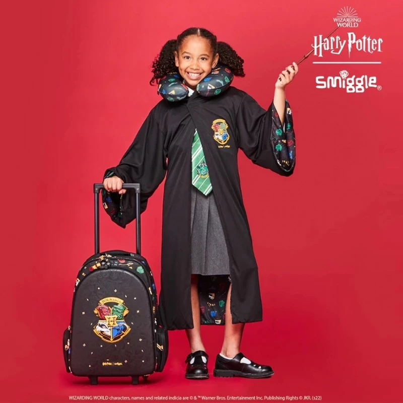 กระเป๋านักเรียน Harry Potter Series นักเรียนประถม กระเป๋าเป้สะพายหลัง กระเป๋าใส่อาหาร กล่องเครื่องเขียน - รูปที่ 5