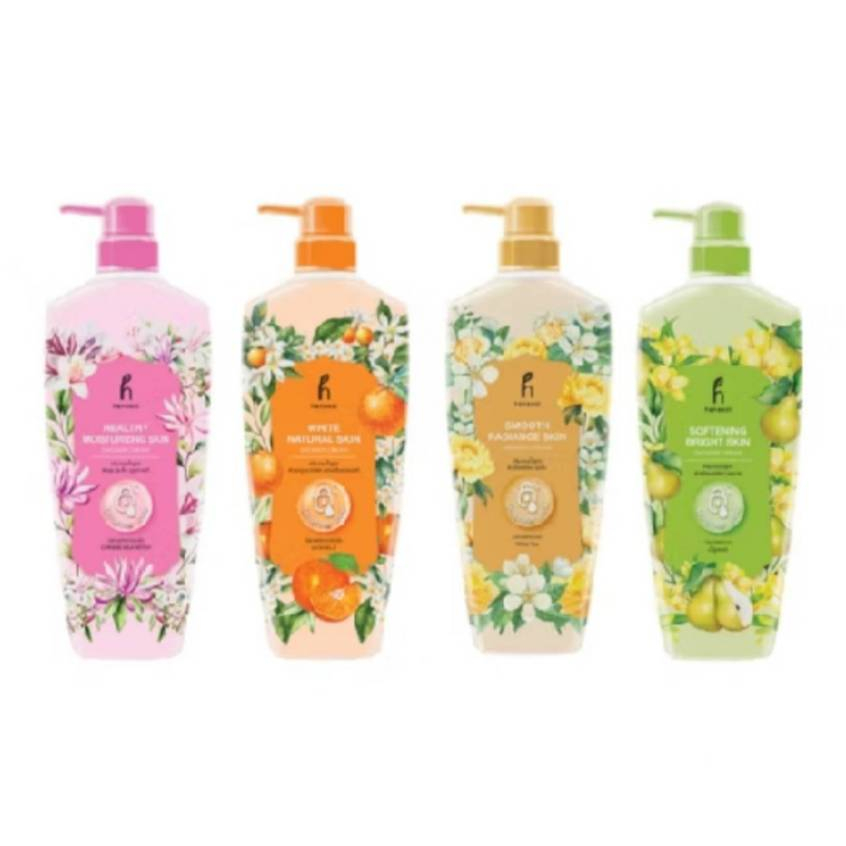 Hanasol Shower Cream 500 ml ฮานาโซล ครีมอาบน้ำ 500 มล.มี 4 ศุตรให้เลือก