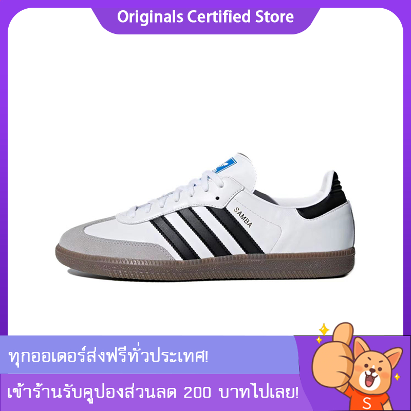 ของแท้ 100% adidas originals Samba OG รองเท้ากีฬา adidas รองเท้า อะดิด้าส แซมบ้า B75806