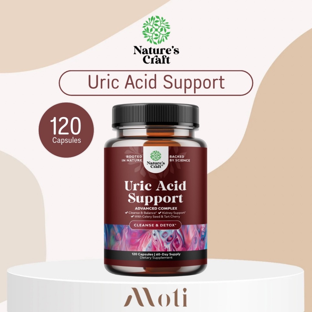 Nature's Craft Uric Acid Support 120 Capsules