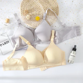 6599👙34-42👙เสื้อในให้นม สีพาสเทล ใส่ปั๊มนมได้ ✅พร้อมส่ง 34-42BC